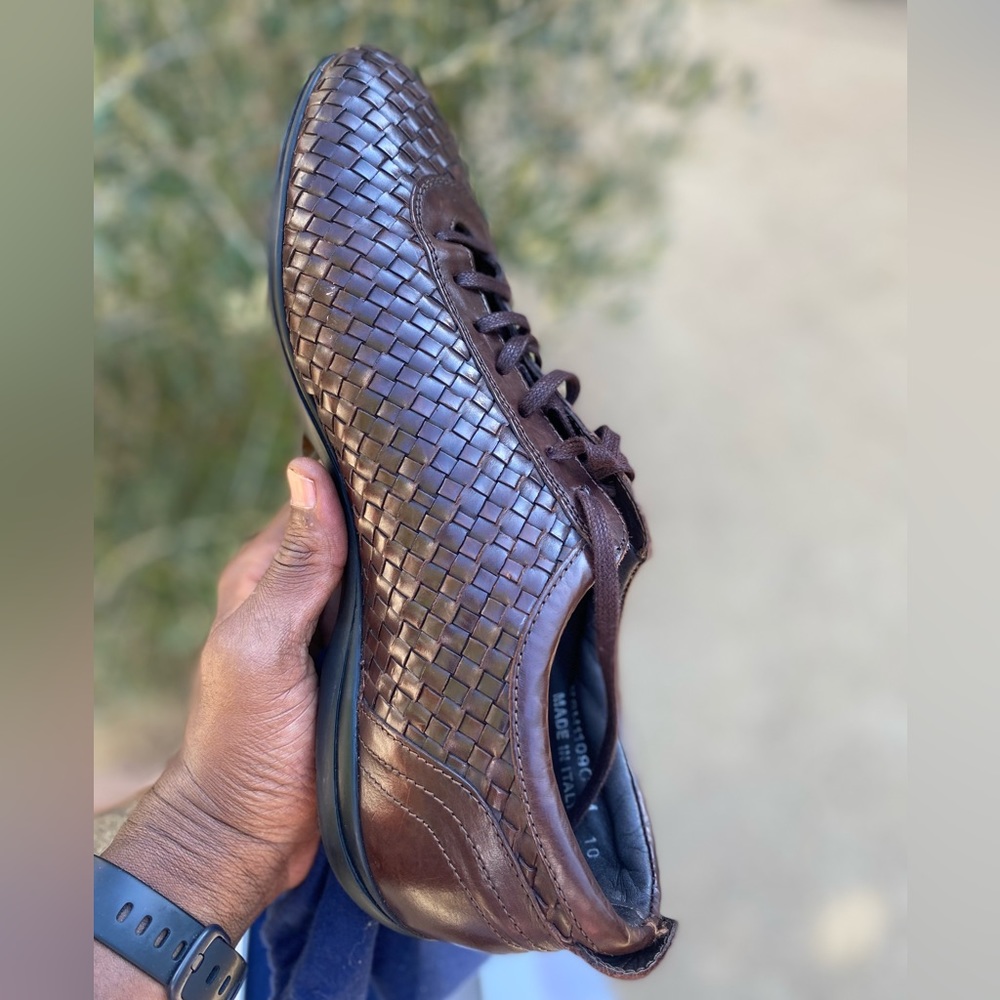 NW Paul Fredrick 🇮🇹 Fabio 💯 leather Oxfords Sz 10 - Picture 9 of 13